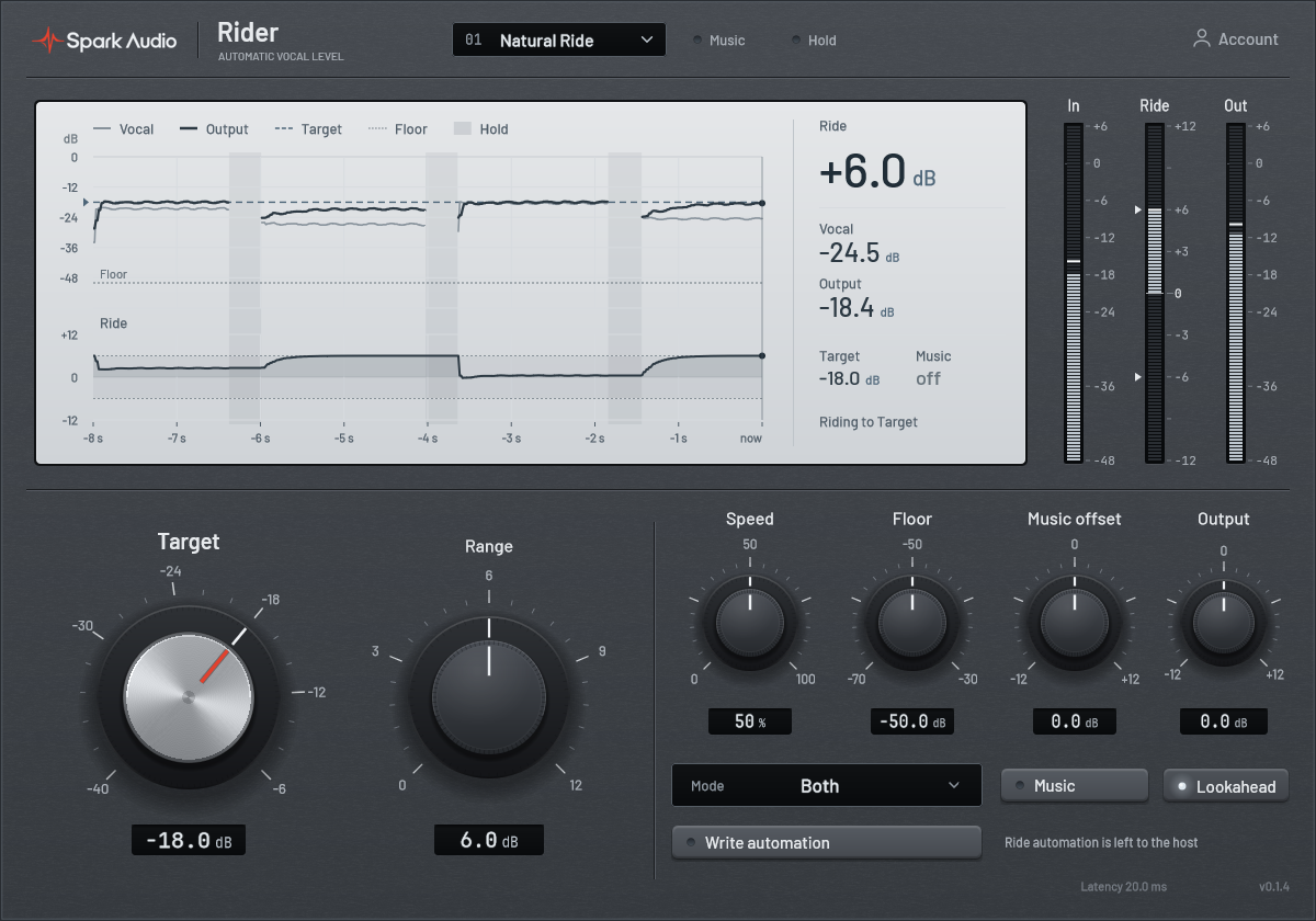 Spark Rider plugin interface